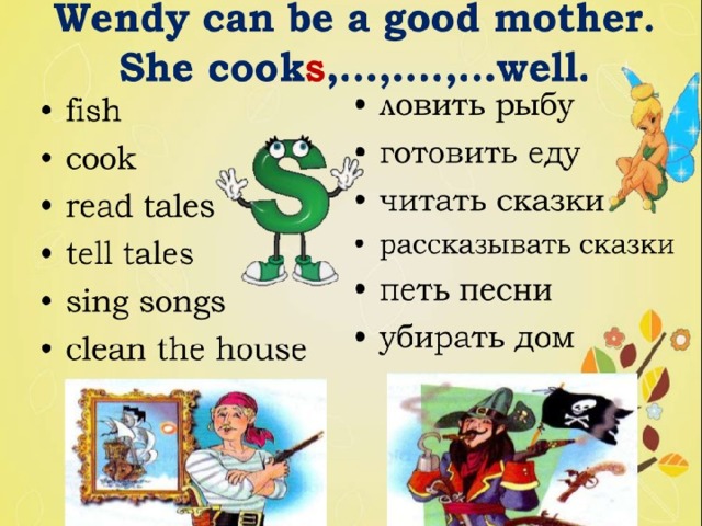 Презентация кузовлев 2 класс does wendy cook well