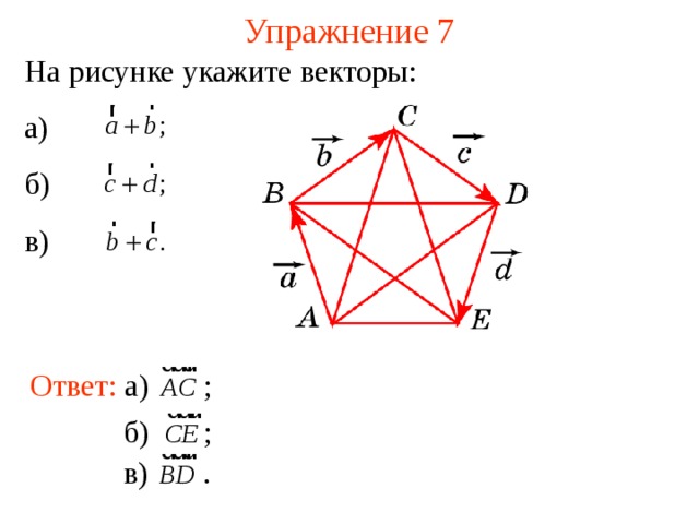 Сколько векторов в трапеции