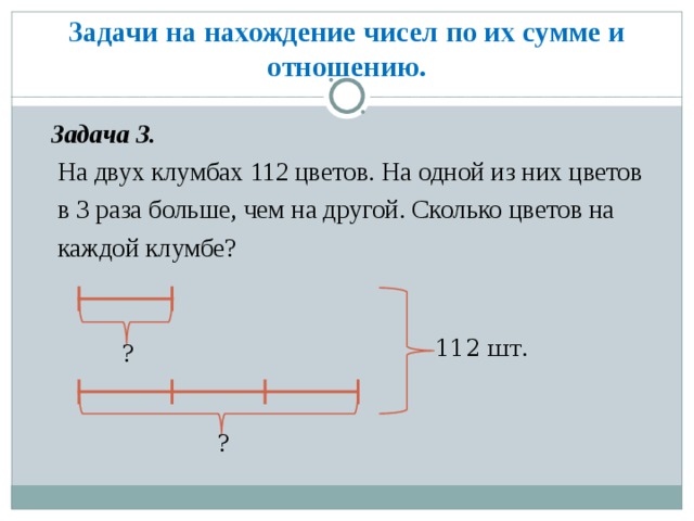 Задачи 3 чисел