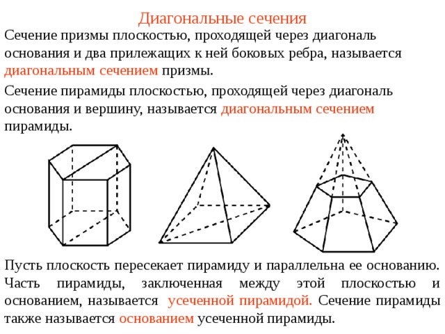 Задачи на построение сечений 10 класс презентация