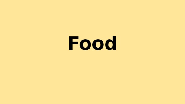 Food 