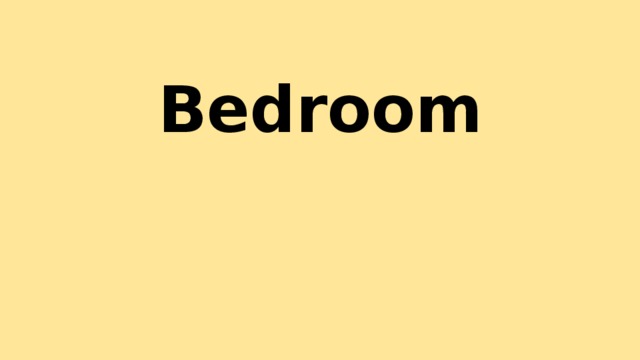 Bedroom 