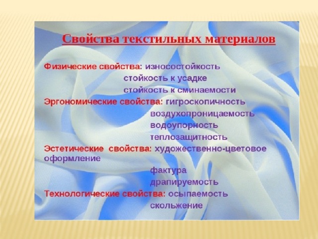 Презентация к уроку технологии 5 класс производство текстильных материалов