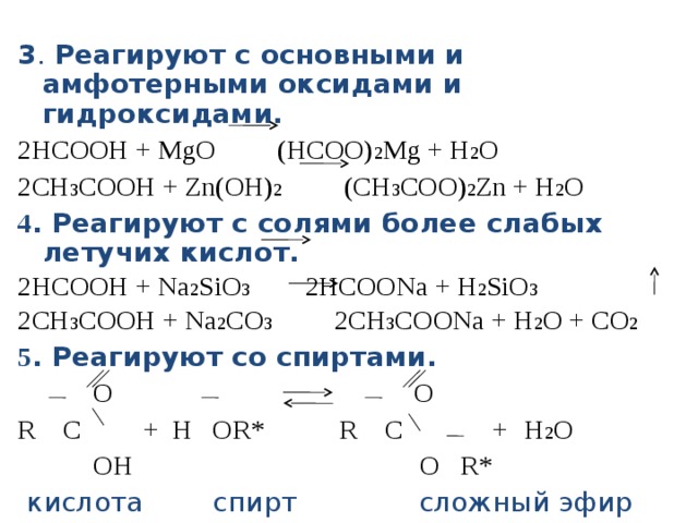 Тип химической реакции mgo