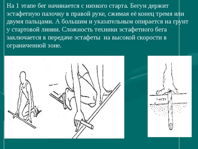 Правила эстафетного бега презентация