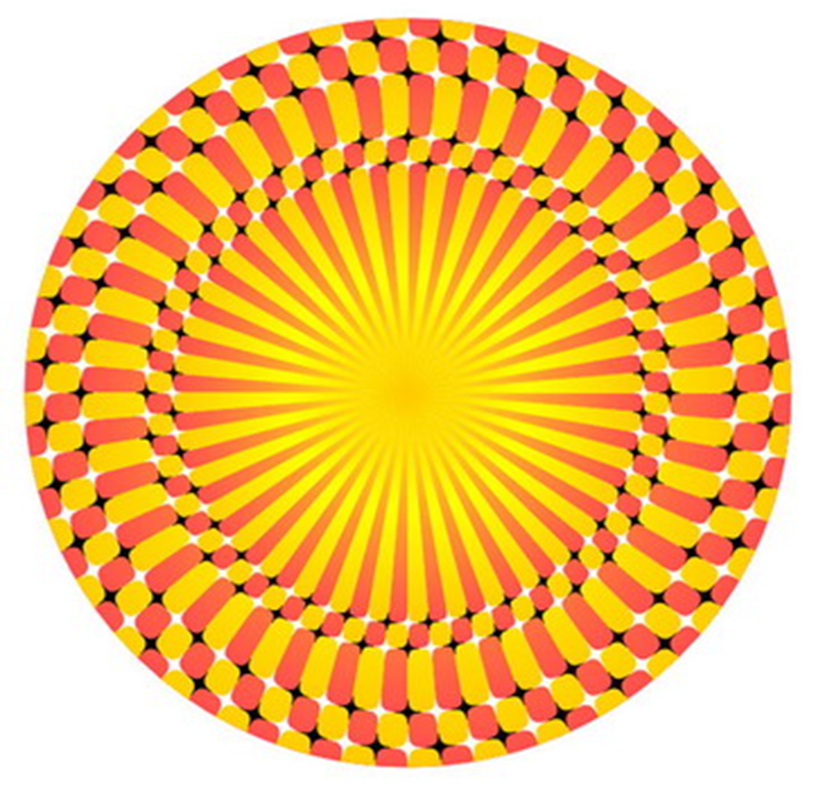 Время движется по кругу. Иллюзия движения. Оптические иллюзии круги вращающиеся. Иллюзия круг. Оптические иллюзии движения.