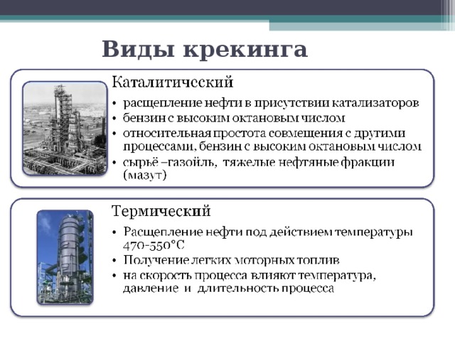 Катализаторы каталитического крекинга презентация