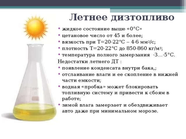 Контроль температуры помутнения зимнего топлива