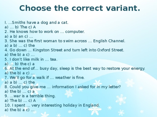 She had a for being professional. Choose the correct variant ответы. Английский choose the correct variant first. Choose the correct variant тест.