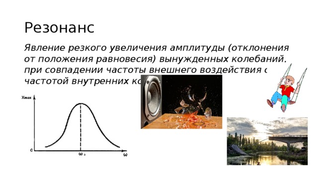 Проект по физике резонанс