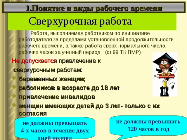 Работа понятие. Понятие и виды рабочего времени. 1. Понятие и виды рабочего времени.. Понятие и виды рабочего времени сверхурочная работа. Понятие и виды трудового времени.