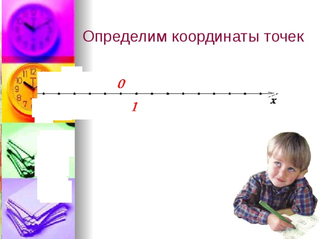 Определим координаты точек 