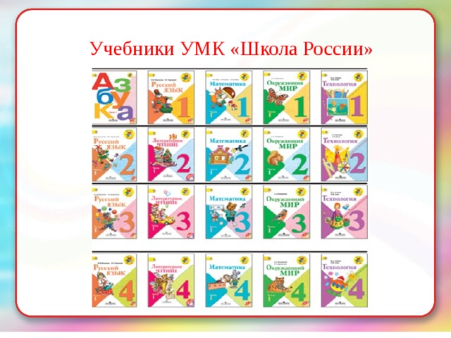 Учебники 1 класс школа