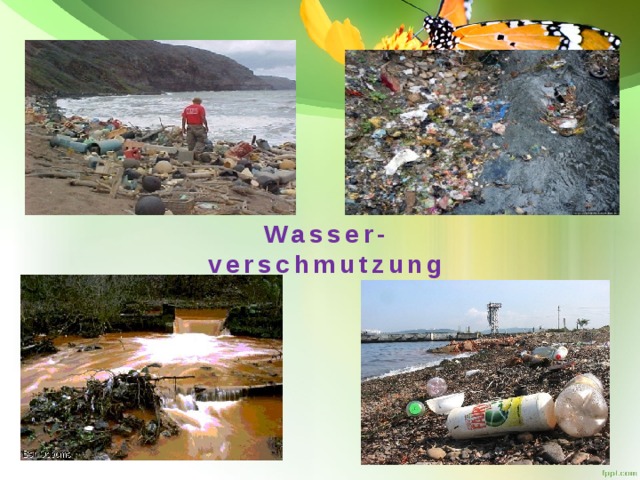 Wasser- verschmutzung 