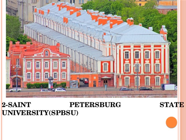2-SAINT PETERSBURG STATE UNIVERSITY(SPBSU)   