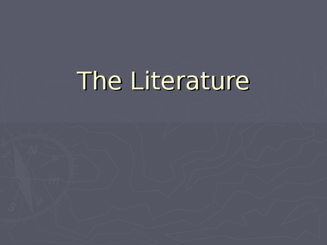 The Literature   