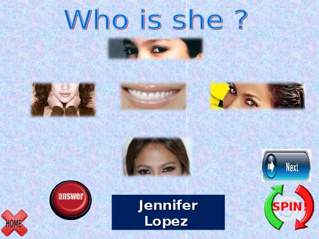 Jennifer Lopez SPIN! 
