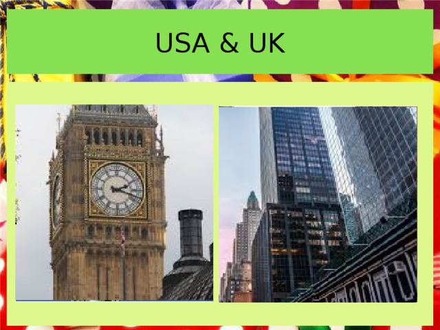 USA & UK 