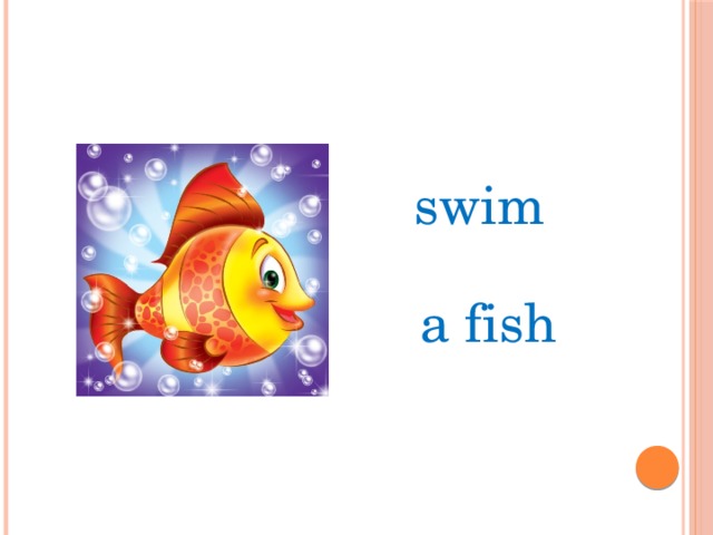 swim a fish 