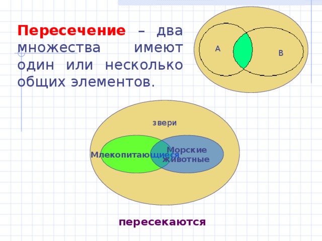 Такая схема используется для иллюстрации отношений между множествами