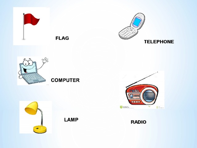 FLAG  TELEPHONE RADIO  