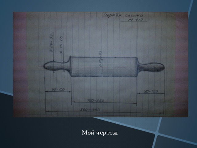 Проект изготовление скалки