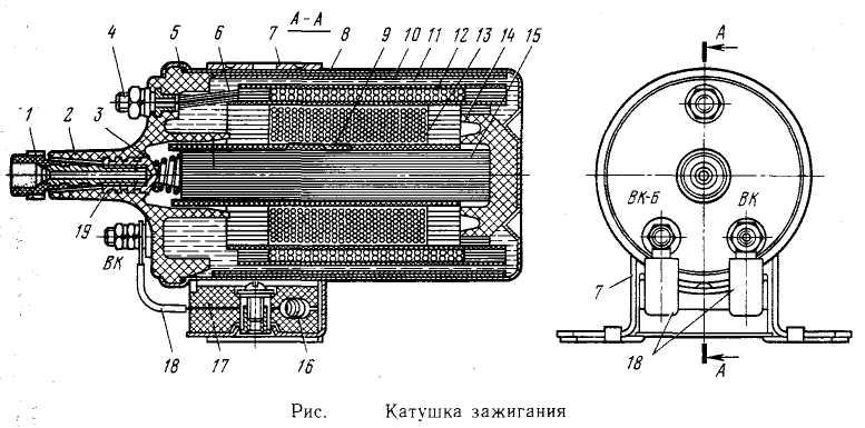 Схема подключения б115в катушка