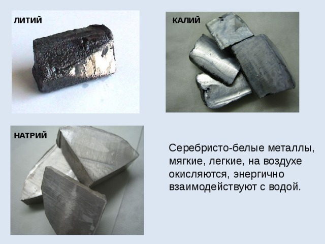 Щелочные металлы презентация 9 класс