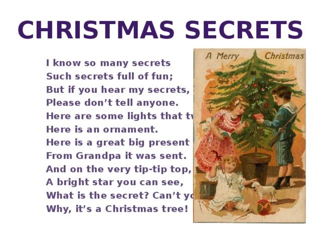 Christmas tree перевод. Стих на немецком языке про Рождество. Christmas Secrets стих. Рождественский стих на немецком. Стишки про Рождество на немецком языке для детей.