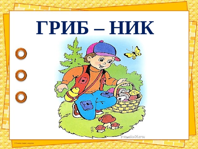 ГРИБ – НИК 