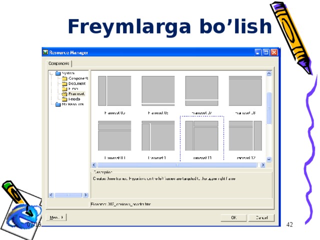 Freymlarga bo’lish 07/19/19  