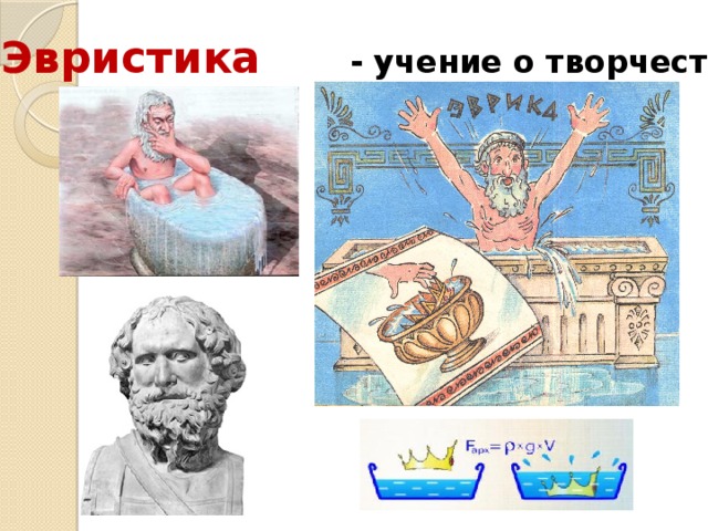 Эвристика   - учение о творчестве 