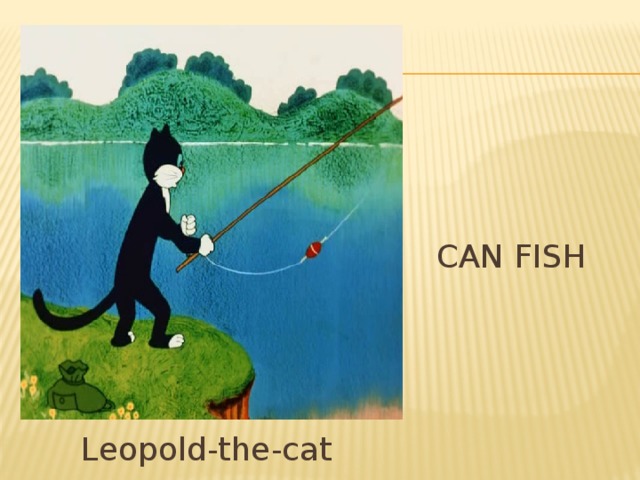 can fish Leopold-the-cat 