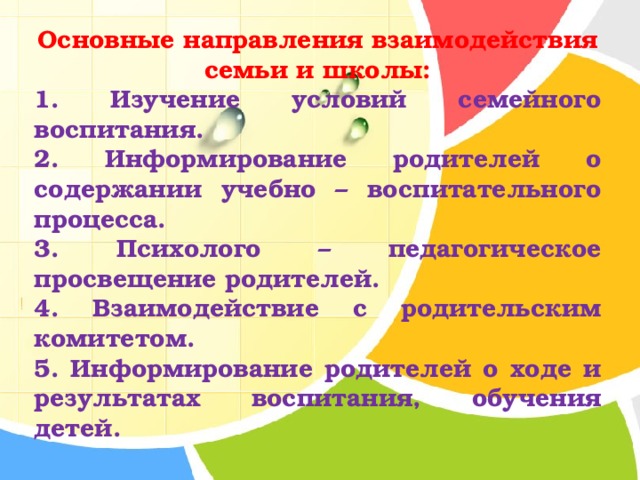 Взаимодействие семьи и школы. Направления взаимодействия семьи и школы. Основные направления и формы взаимодействия с семьей. Направления и формы взаимодействия семьи и школы. Направления партнерства школы и семьи.