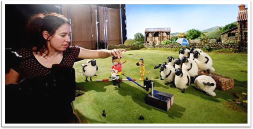 Shaun the Sheep making.