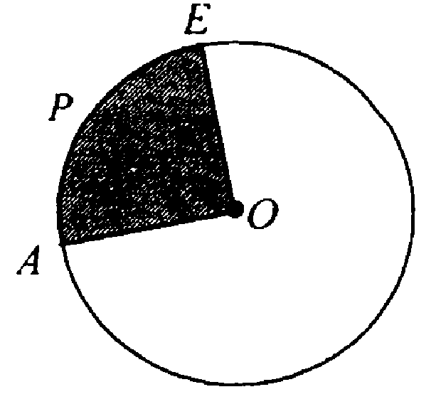На рисунке о центр окружности аов 90 длина окружности