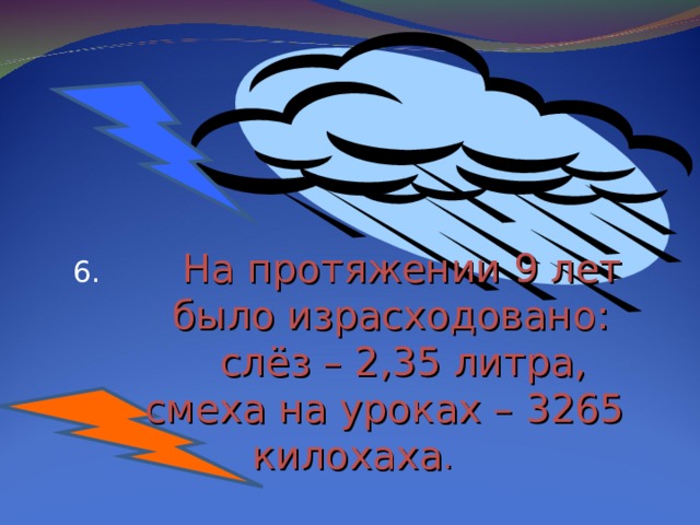 На протяжении 9 лет