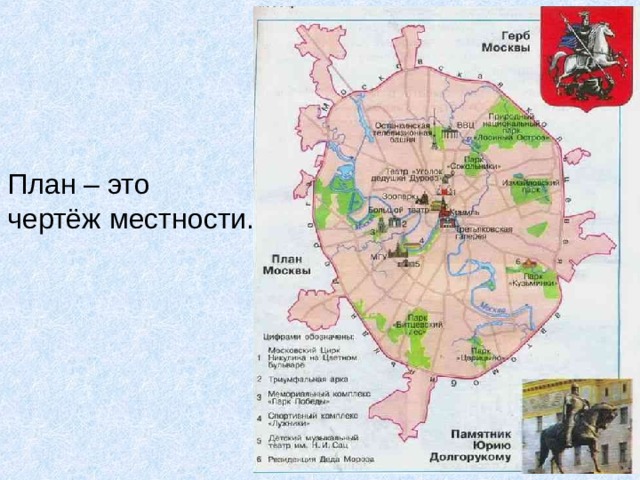 План экскурсии по москве 2 класс