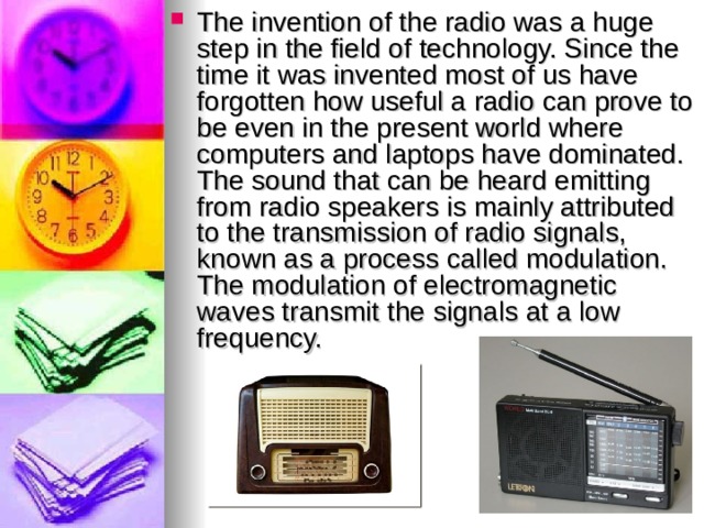 Radio was invented by