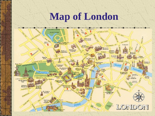 Map of London 