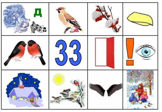 Схема описания птиц