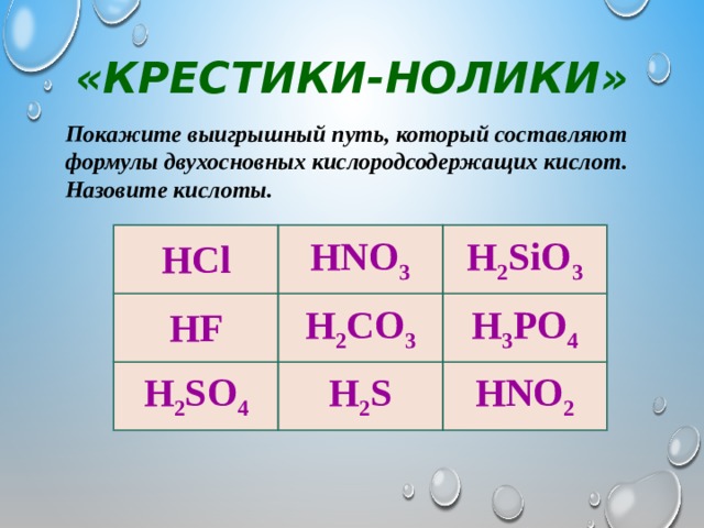 Поиграйте в крестики нолики покажите выигрышный путь который составляют электронные схемы атомов