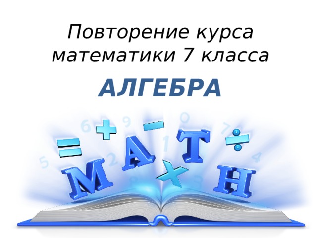 Презентация повторение алгебра 7 класс мерзляк