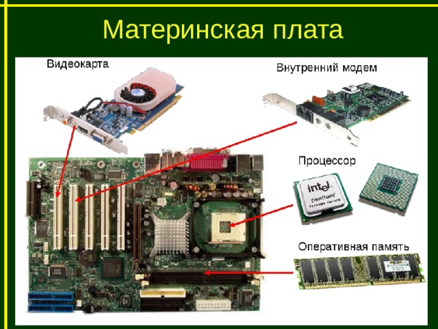 Материнская плата 
