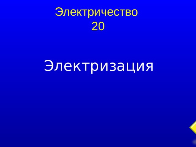 Электричество  20 Электризация  