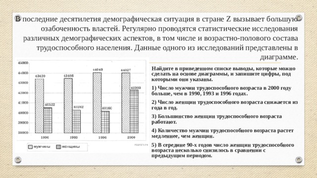 План по теме демография