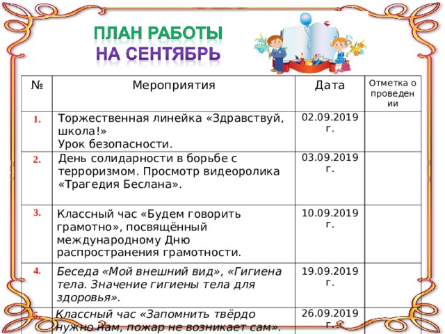 Модуль школьные медиа в плане воспитательной работы