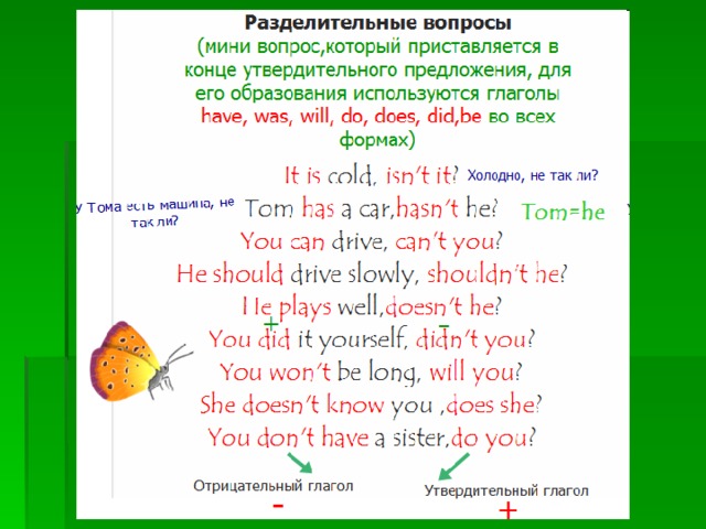Отработка различных типов вопросов для ЕГЭ и ОГЭ по английскому языку - английск