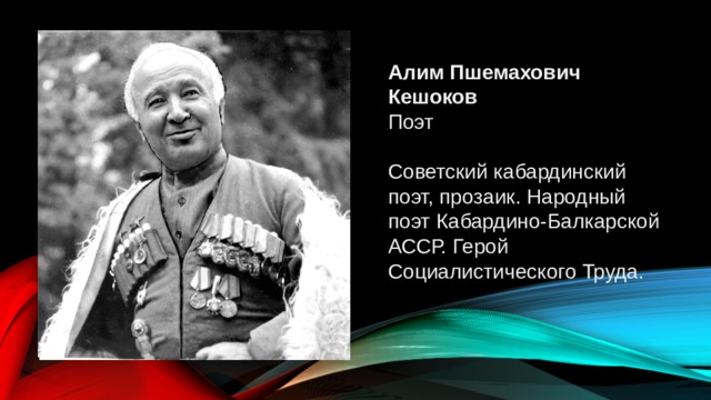 К1ыщокъуэ алим презентация