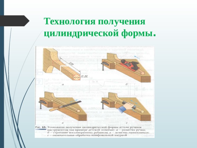 Чертеж цилиндрической детали